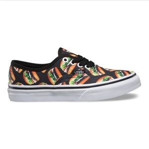 Kids Vans Late Night Authentic Hamburger Shoes